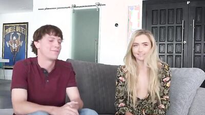 MyVeryFirstTime Blonde step sister Dakota Bleu fucked