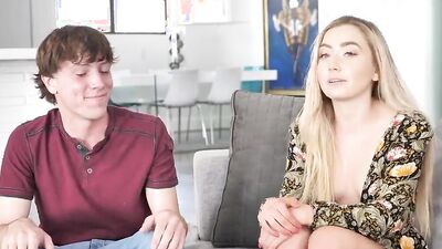 MyVeryFirstTime Blonde step sister Dakota Bleu fucked