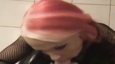 German not Step-sister helps with Blowjob and Handjob