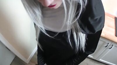 Fucking Sexy Nun! Teen Sister is Very Naughty!