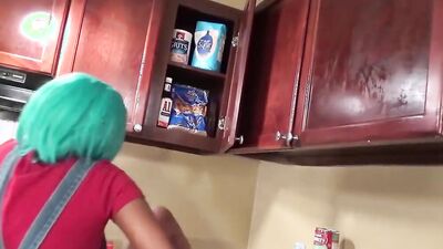 Young Step Sister Msnovember In Kitchen Giving Blowjob & Sex