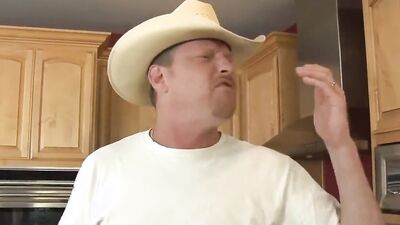 Cowboy Dad Fucks Daughters Teen Friend