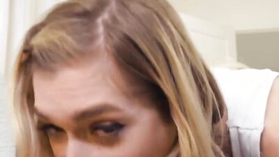 Schoolgirl Takes Big Cumshot From Stepdad For Car