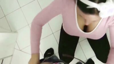 German Step-Sister Give Him a perfect Handjob in SexTape