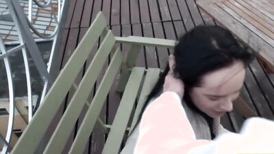 SIS.PORN. Seductive petite girl gladly rides boner of tender stepbrothe