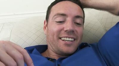 Adriana Maya Sneaks Sucks on White StepDaddy's Dick