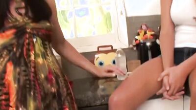 Milf stepmom rims teen