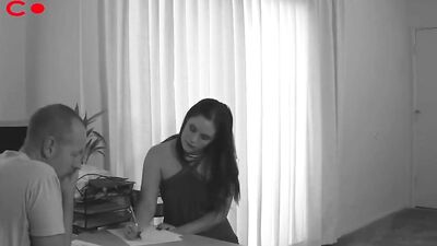 First she wants to fuck, then she wants to feel his juice inside