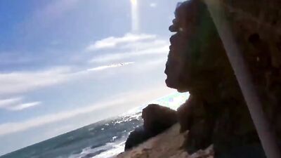flirted while sunbathing and fucked hard at home