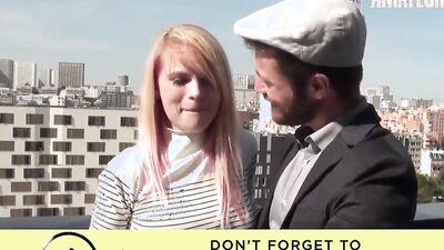 AMATEUR EURO - Emilie & Doryan In Crazy Sex On The Rooftop