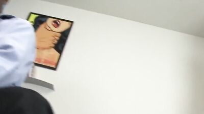 She has never had such a huge cock in her pussy