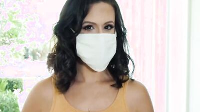 Fucking Brunette Stepmom And Recording It On Camera, POV