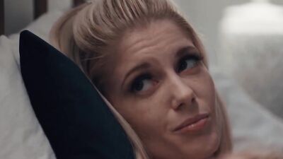SweetHeartVideo - Lesbian Stepsis Sophie Sparks & Charlotte Stokely Eating & Rubbing Pussies in Bed