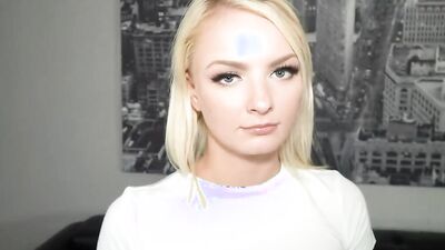 Tiny Teen Alice Pink Needs A Favour From Stepbro