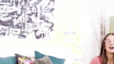 Stacked Maddy may is Smashed Hard by her Dirty Step-DILF