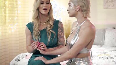 MommysGirl Alien Skye Blue wants it one last Time