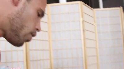 Petite Skinny Stepsis Sucks Cock and Offers her Wet Pussy for Freeuse