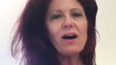 Redhead stepmom really loves hardcore fucking