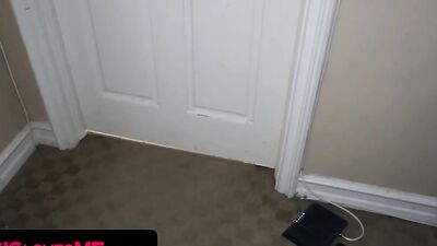 Sizzling Stepsis Taylor may Squirting all over Stepbros Big Cock