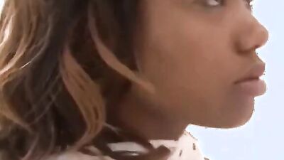 Stepmom Lesbian MILF Dominates Ebony Teen