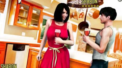 BUSTY MOM SHARON FUCKED BY HER SON'S BF - Farm Stories