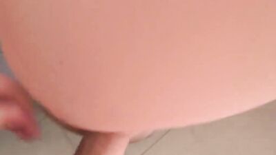 Nerdy blonde Katie Kush shows her flexibility while having sex