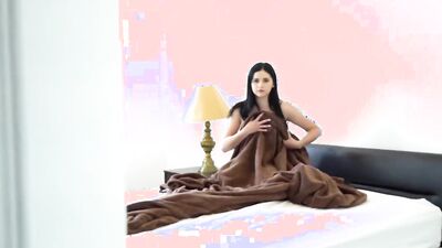 Sweet girl Violet Rain rides a hard cock in POV-style video
