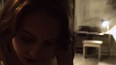 Cum-thirsty girl blows and gets fed with some semen