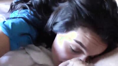 Cute amateur girl Reyna Delacruz fucks in a POV-style video