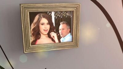 Charming girl Callie Klein is having sex with her kinky stepdad