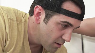 Charming girl Callie Klein is having sex with her kinky stepdad