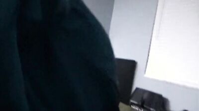 Blonde chick is filmed POV-style while playing with hard dick
