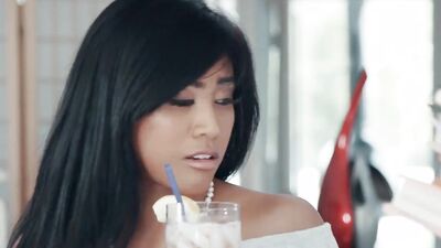 DarkX - Asian Stepdaughter Ember Snow Fucks Stepdads BBC