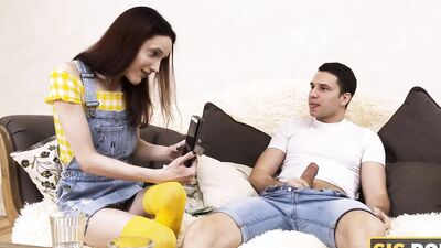 SISPORN. Girl has Amazing Sex with Stepbrother cause its Bet Condition