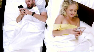 Gorgeous Natalia Queen Bangs her Hung Stepbro