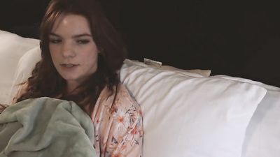 Step Bro Caught little Teen Sister Masturbating and Fucks her - Dahlia Red