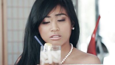 DarkX - Asian Stepdaughter Ember Fucks Stepdad’s BBC