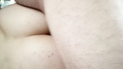 I fuck a cutie Tinder girl anally and cum inside.