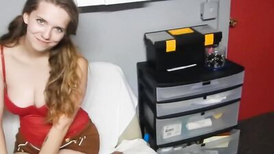Stepdad Fulfills her Fucking Needs