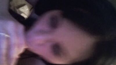 Step daughter  lily-flower tries out new tongue ring for stepdad...he liked