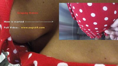Stranger  Mom's Boobs in Subway and she Grabbing my Dick !!