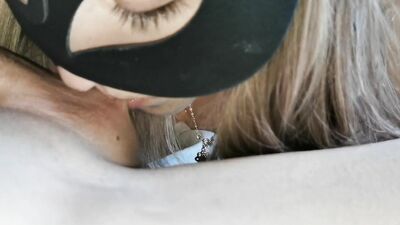 Step Sis Swallows Balls Cock and Uses Hairy Pussy