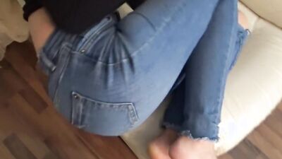 stepsister gets pounded and HUGE facial