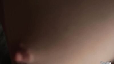 Caught a stepsister behind the jerk in the shower And fucked near the window
