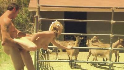 Dodgy Cowboy gets Blowjob from 19 yo Steadaughter
