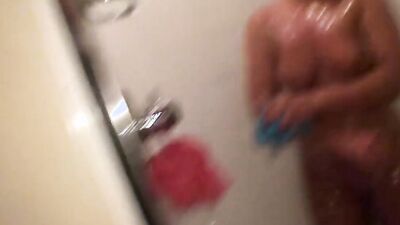 Sorority Sister Showering Then Doggy Style Pussy Lip Butterfly And Jumping On My Bed Amateur Video