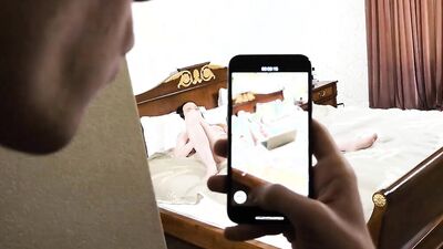 SISPORN. Excited Minx Catches Stepbro Peeping On Her And Permits Him To Join