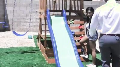 hardcore pornstar  petite asian sucks and fucks bbc stepdad