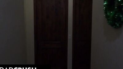 Dad Crush - Petite Teen Sucks Stepdad’s Big Cock