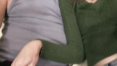 Fuck date with stepdad! Tight pussy makes him crazy!